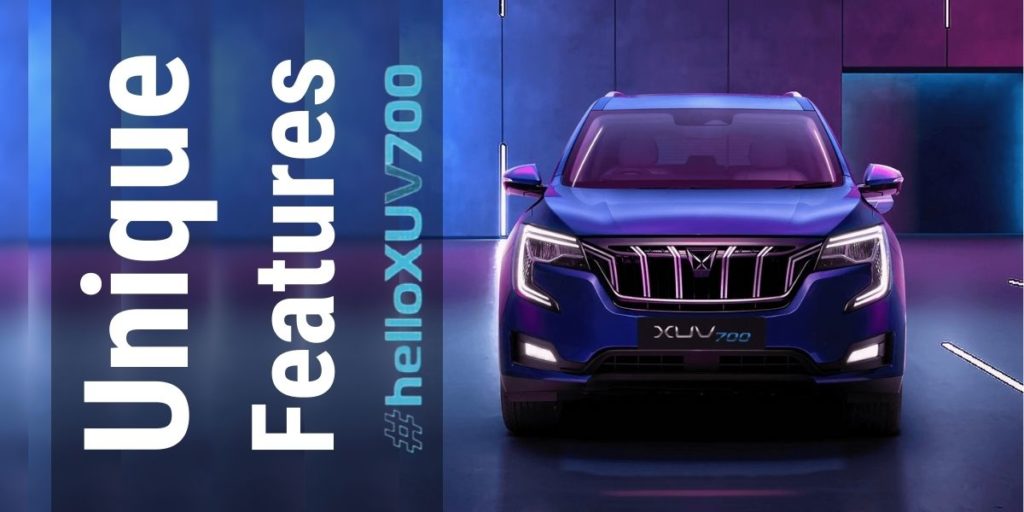 Unique Features Of Mahindra XUV700