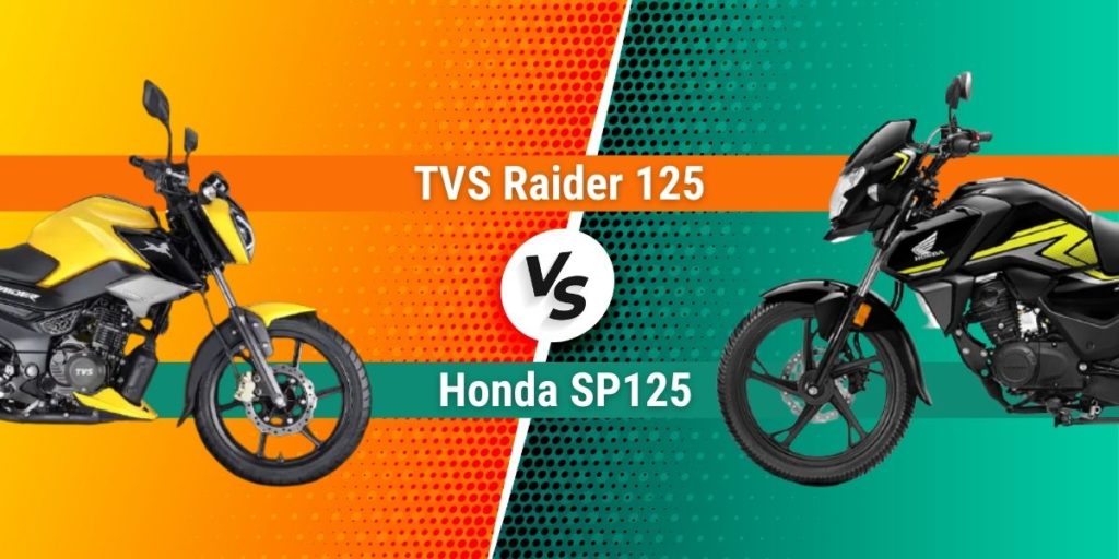 TVS Raider 125 vs Honda SP125