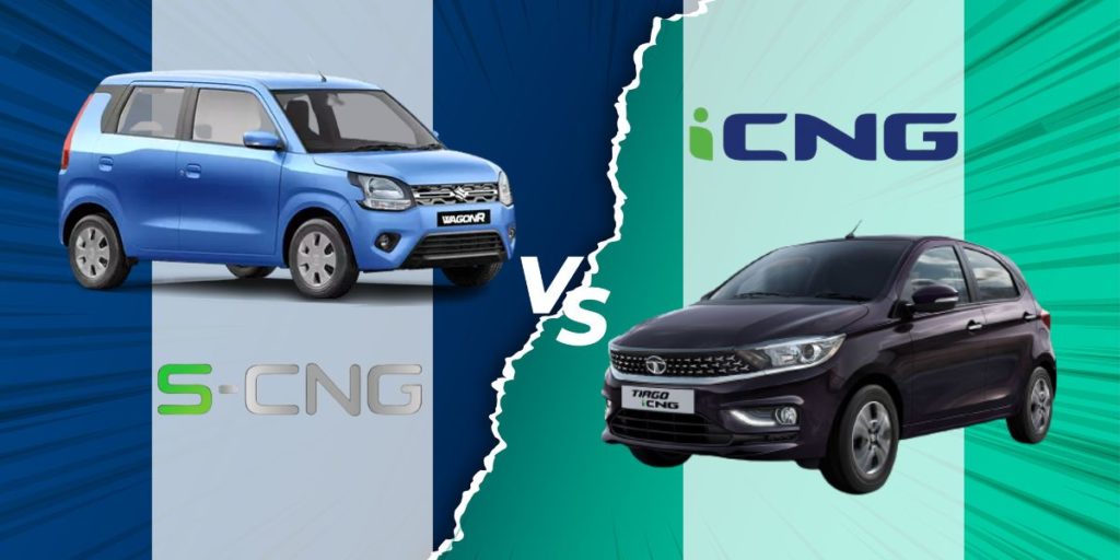 Tata Tiago CNG vs Maruti Suzuki WagonR CNG