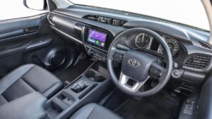 Toyota Hilux EV Interior | Credits- RUSHLANE